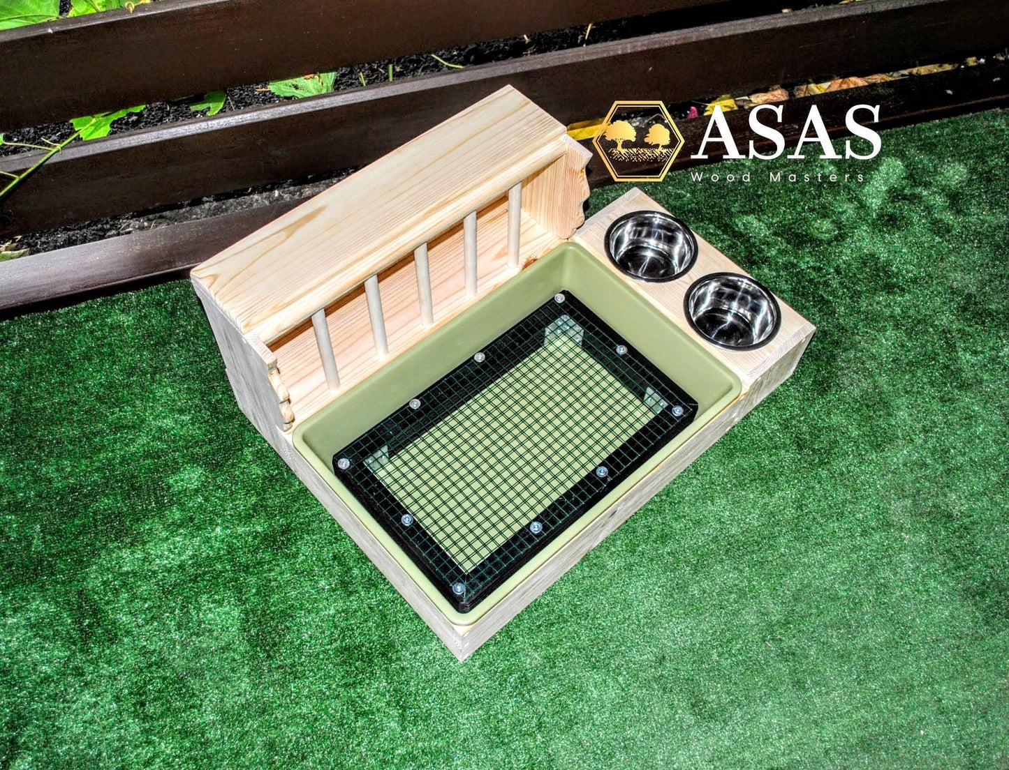 Rabbit Hay Feeder with litter box ❤️ LARGE