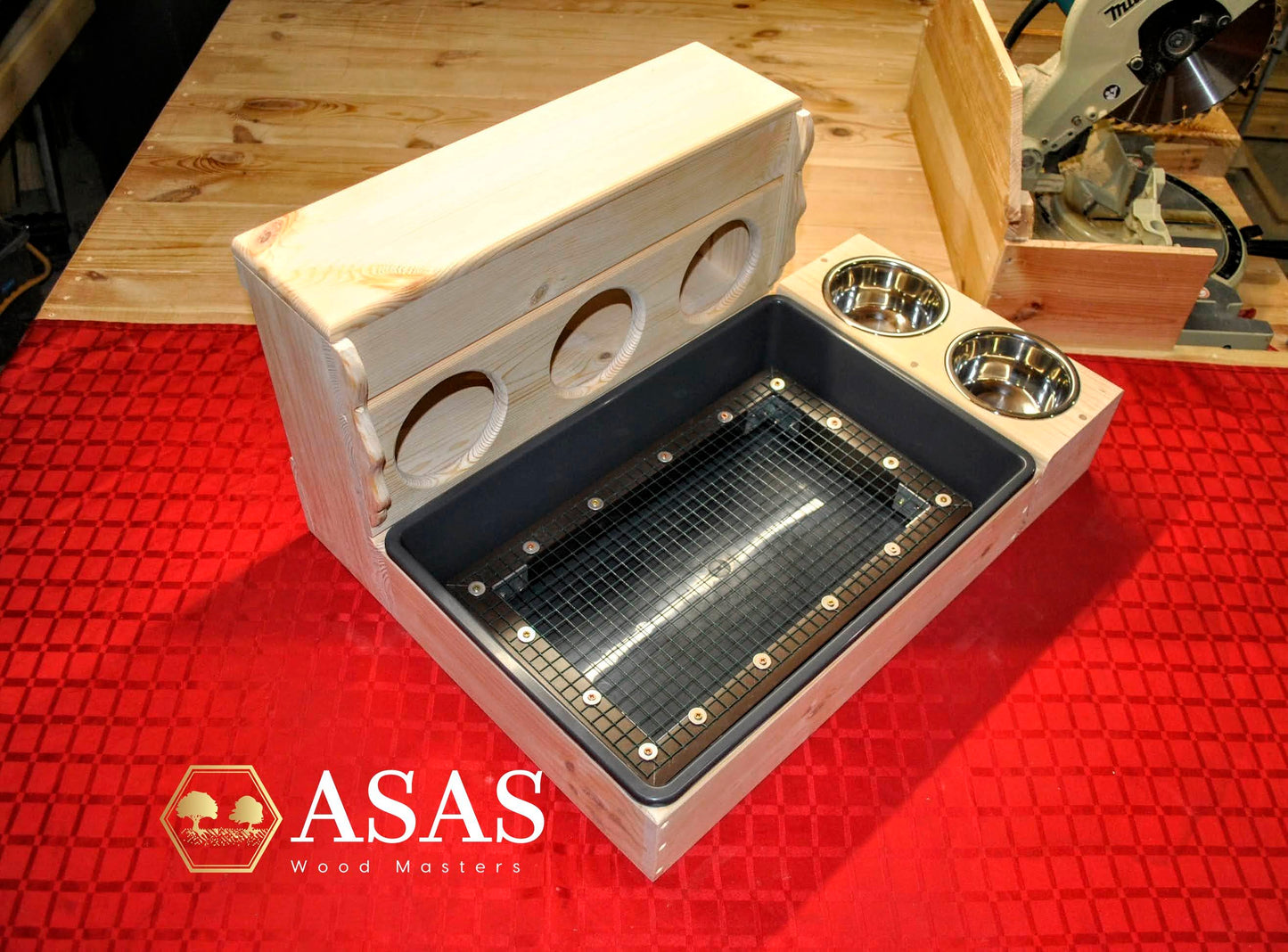 Rabbit Hay feeder with litter box ❤️ LARGE