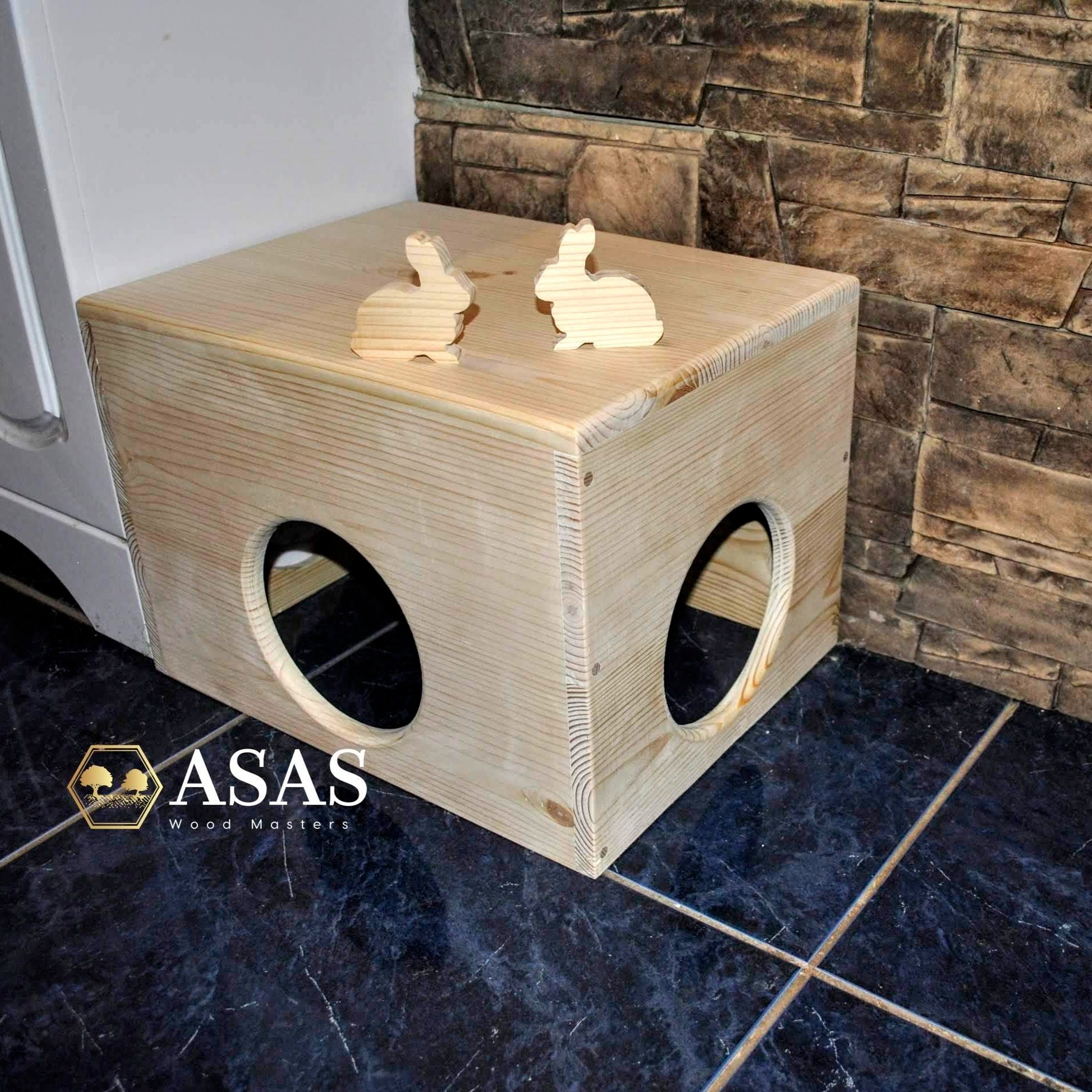 Bunny Rabbit hideout ️ ️ ️ Large – AsasWood